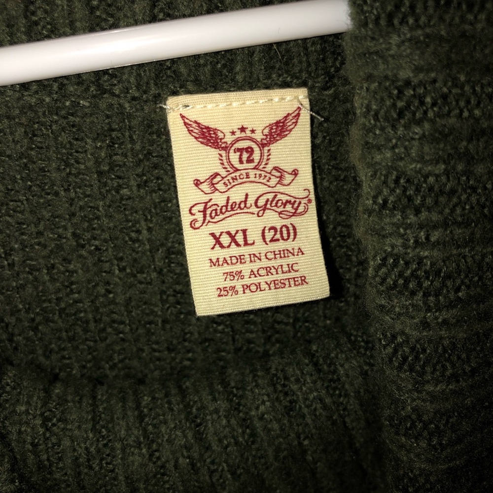 Faded glory sweater